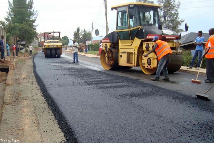 Road Construction at Falola Estate